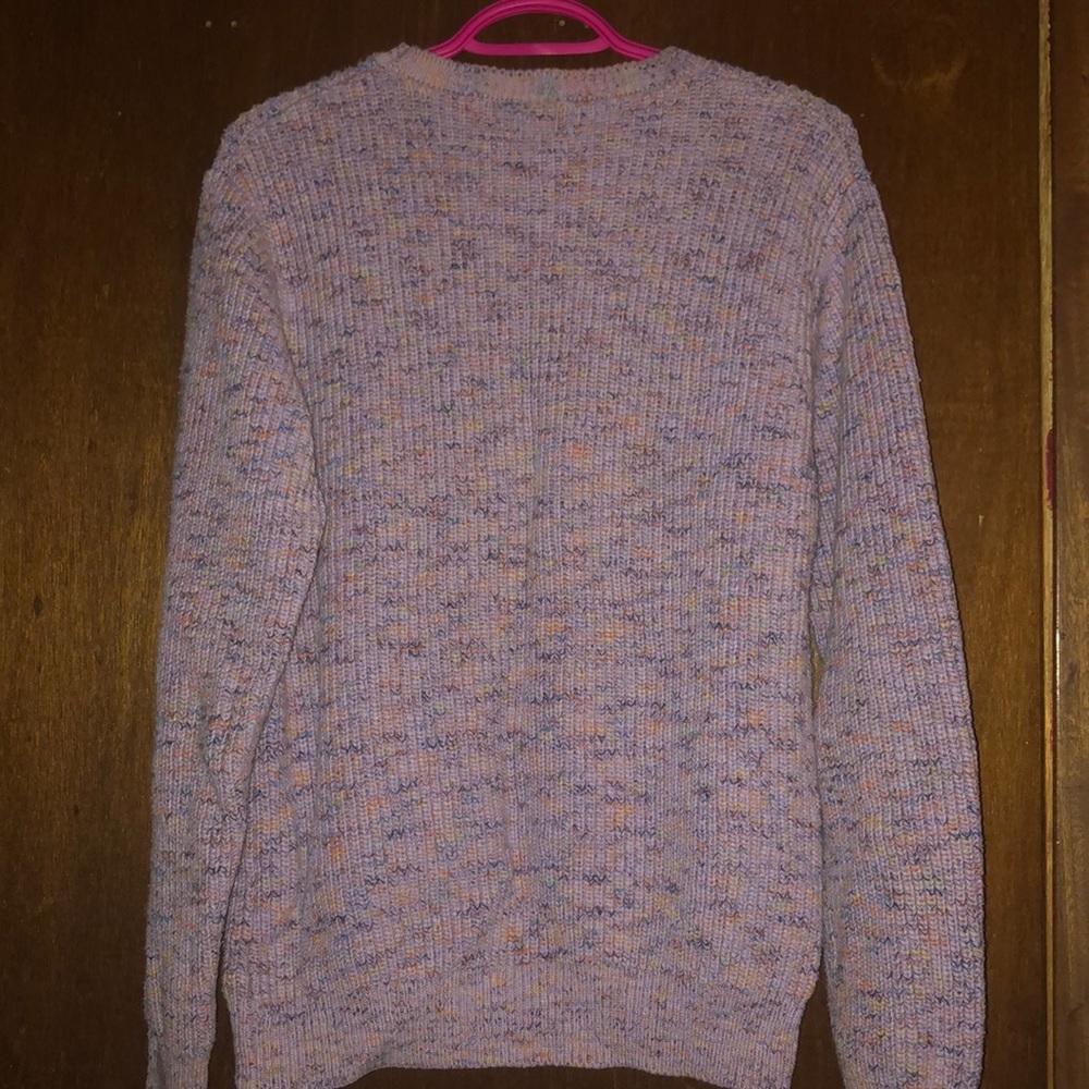 Mens Multicoloured Wool Sweater - Medium - Picture 2 of 4